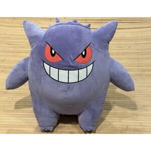 22" Large Gengar Pokémon Nintendo GAME FREAK Plush Toy HTF 🔥 2023